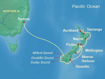 New Zealand 11-day cruise