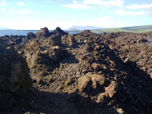 Lava fields