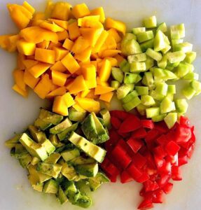 Recipes » Lunch » Mango-Avocado Salad
